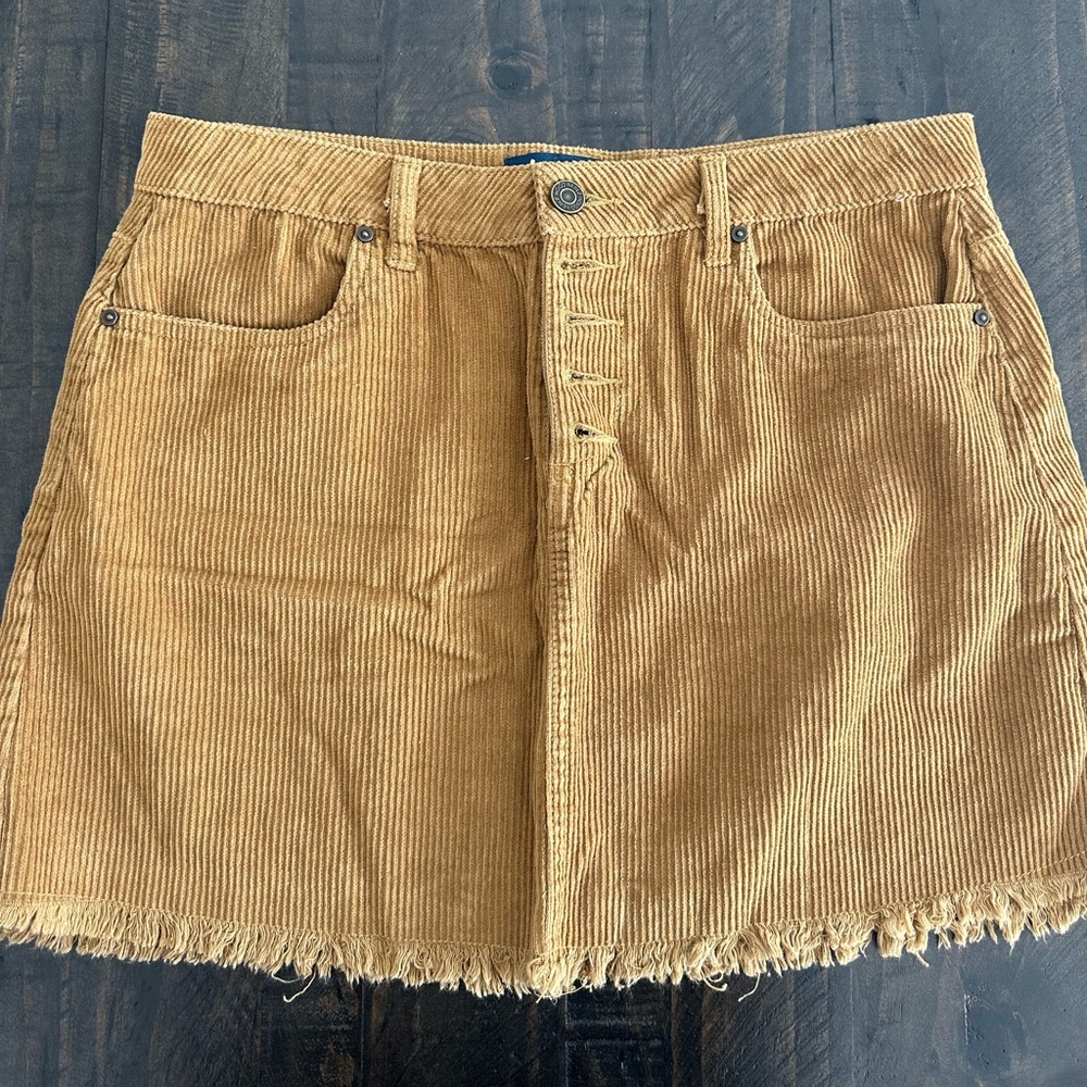 Indigo Rein Brown Corduroy Skirt - Never Worn